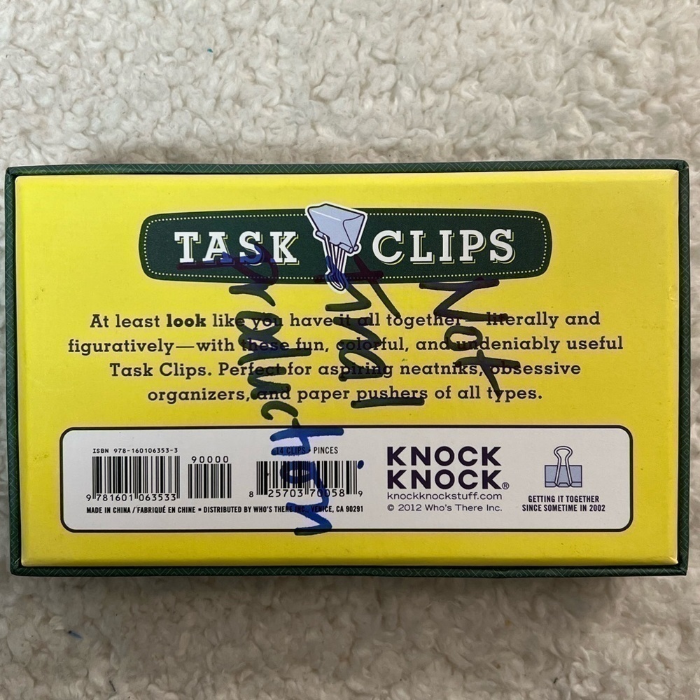Knock Knock Task Clips - Picture 5 of 5